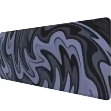 Mouse Pad, Abstract Symbol GraffitI Blue